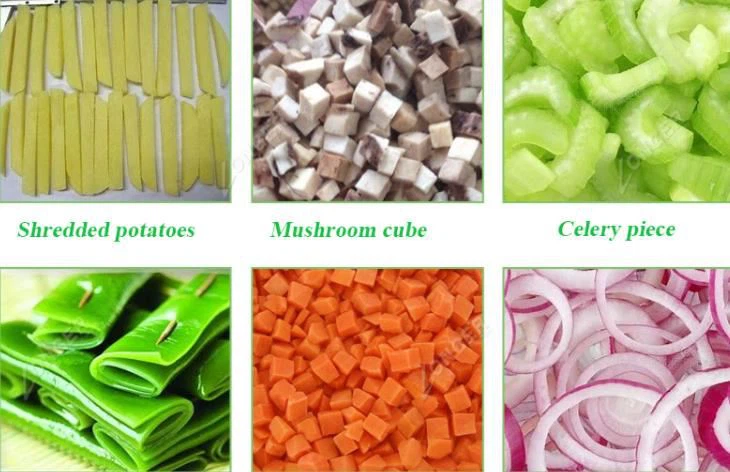 root vegetable cutting machine