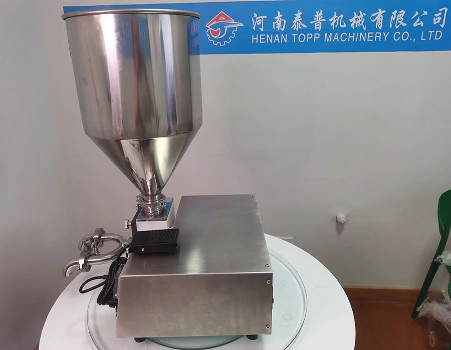 small cupcake filling machine