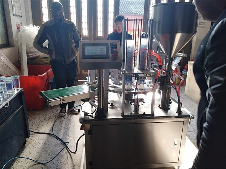 Filling And Sealing Machine
