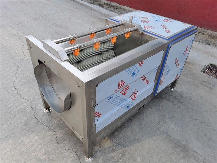 Potato Brush Roller Washing Peeling Machine