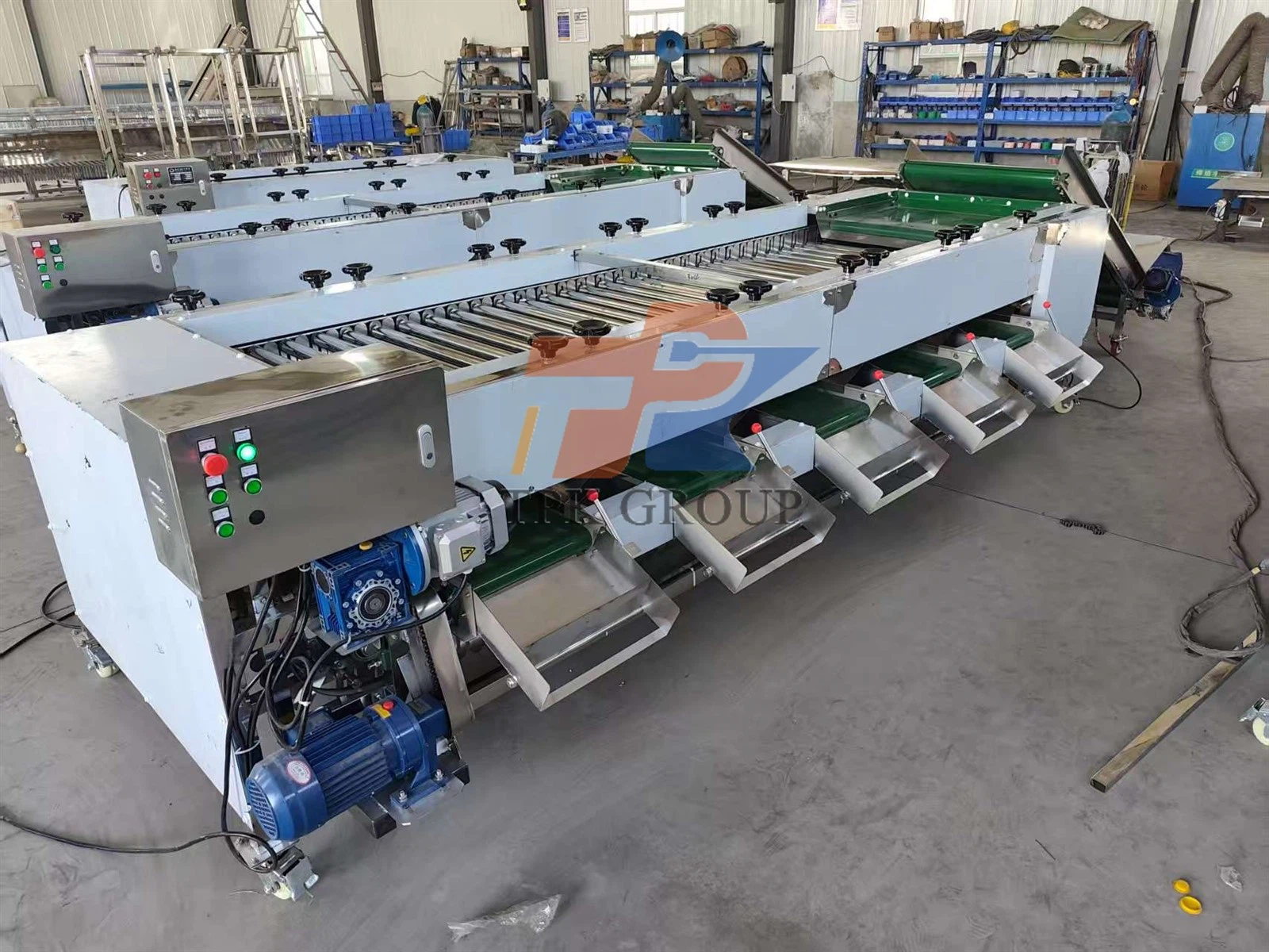 Carrot sorting machine 5 Carrot sorting machine 5