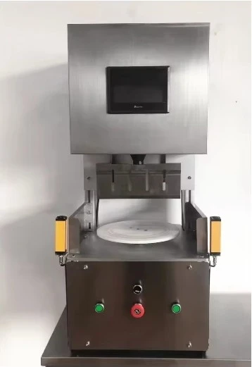 Ultrasonic Round Cake Cutting Machine